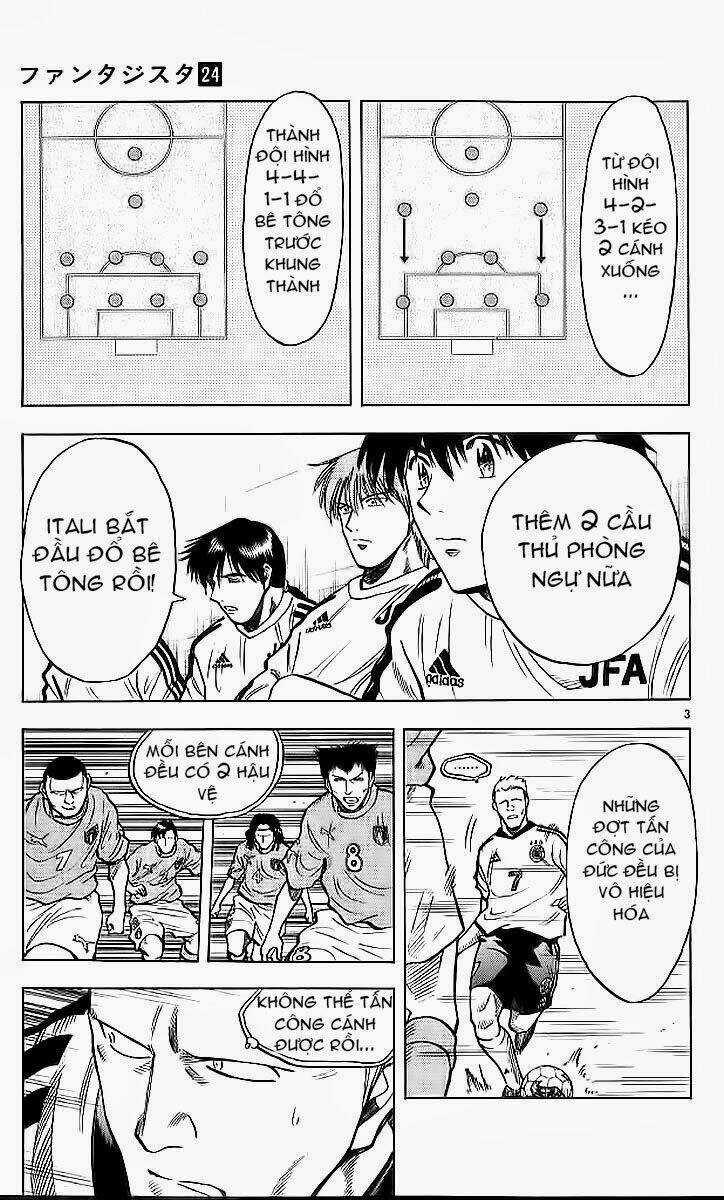 Vũ điệu trên sân cỏ - Fantasista Chapter 207 trang 2