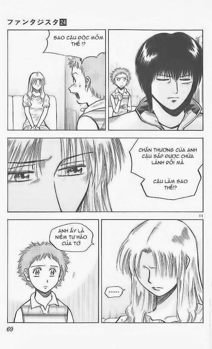 Vũ điệu trên sân cỏ - Fantasista Chapter 208 trang 9