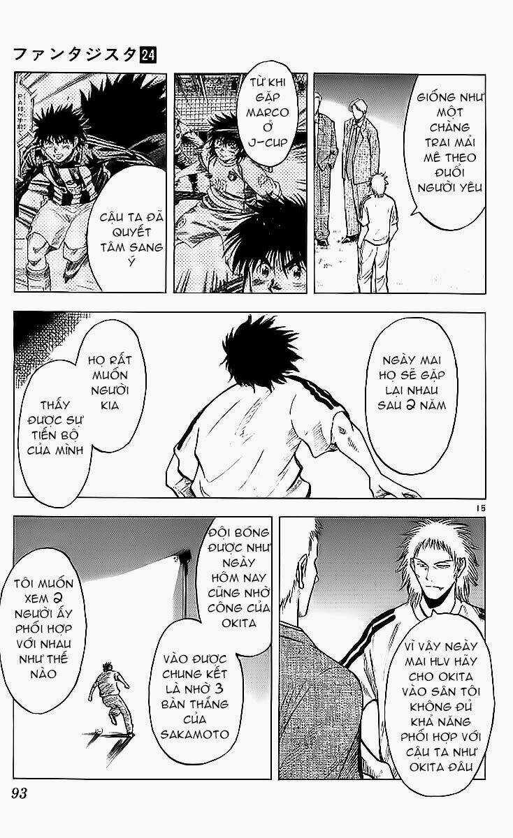 Vũ điệu trên sân cỏ - Fantasista Chapter 209 trang 14