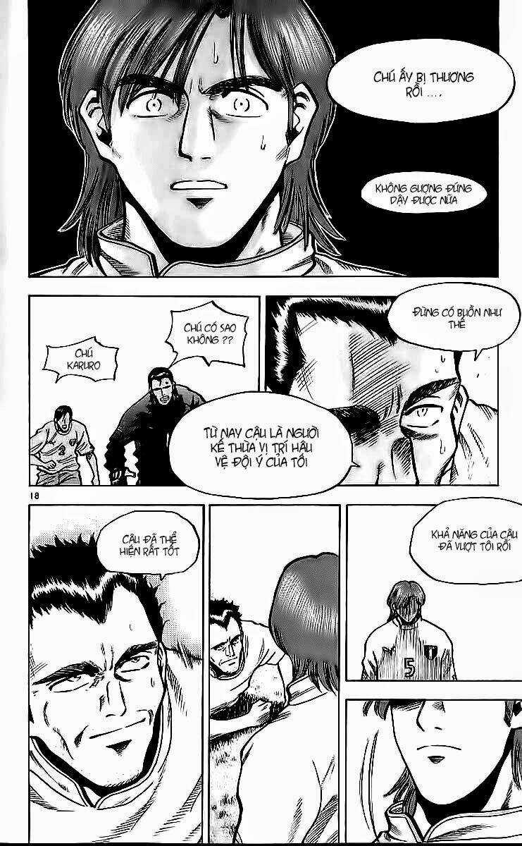 Vũ điệu trên sân cỏ - Fantasista Chapter 213 trang 17