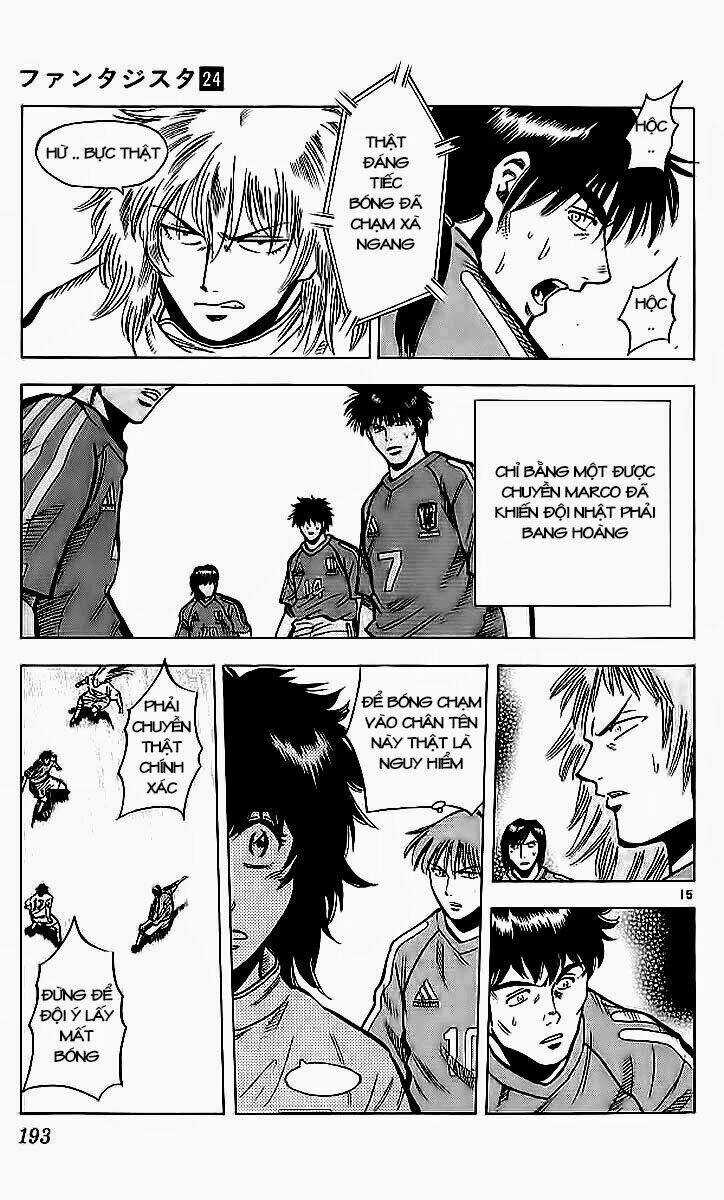 Vũ điệu trên sân cỏ - Fantasista Chapter 214 trang 13