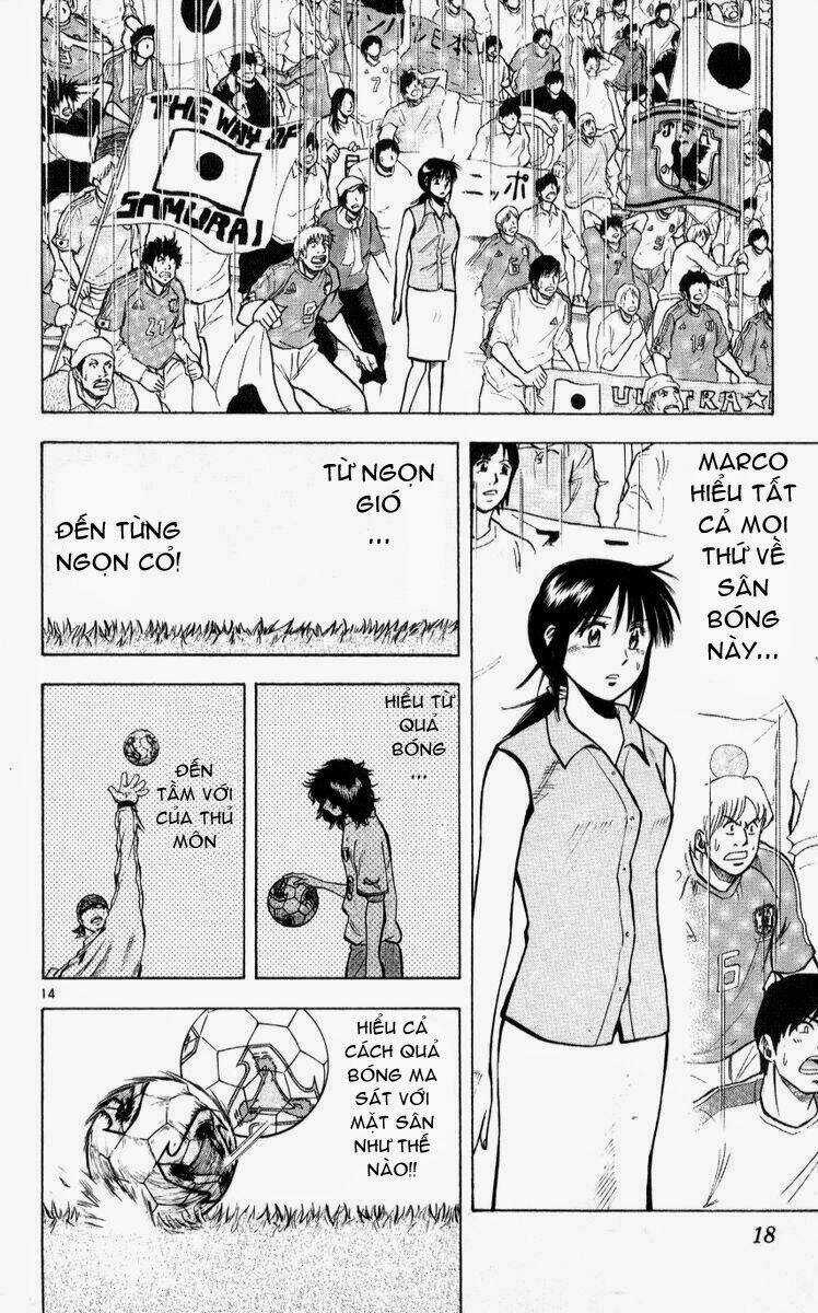 Vũ điệu trên sân cỏ - Fantasista Chapter 215 trang 17
