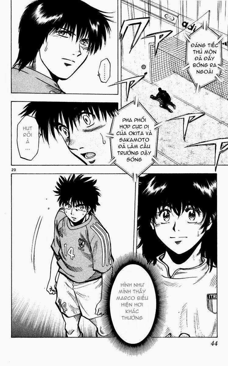 Vũ điệu trên sân cỏ - Fantasista Chapter 216 trang 19