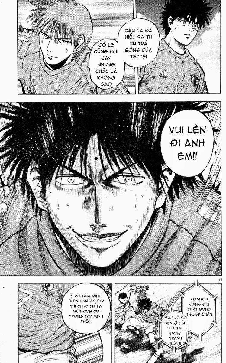 Vũ điệu trên sân cỏ - Fantasista Chapter 218 trang 14