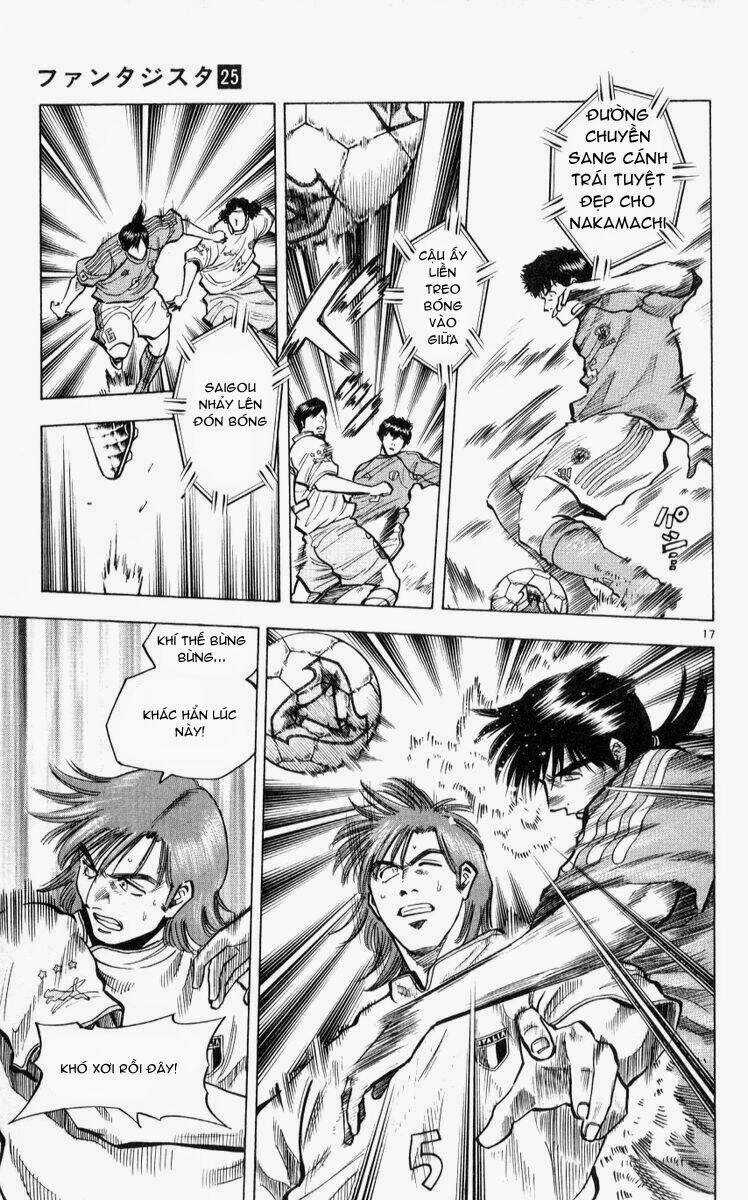 Vũ điệu trên sân cỏ - Fantasista Chapter 218 trang 16