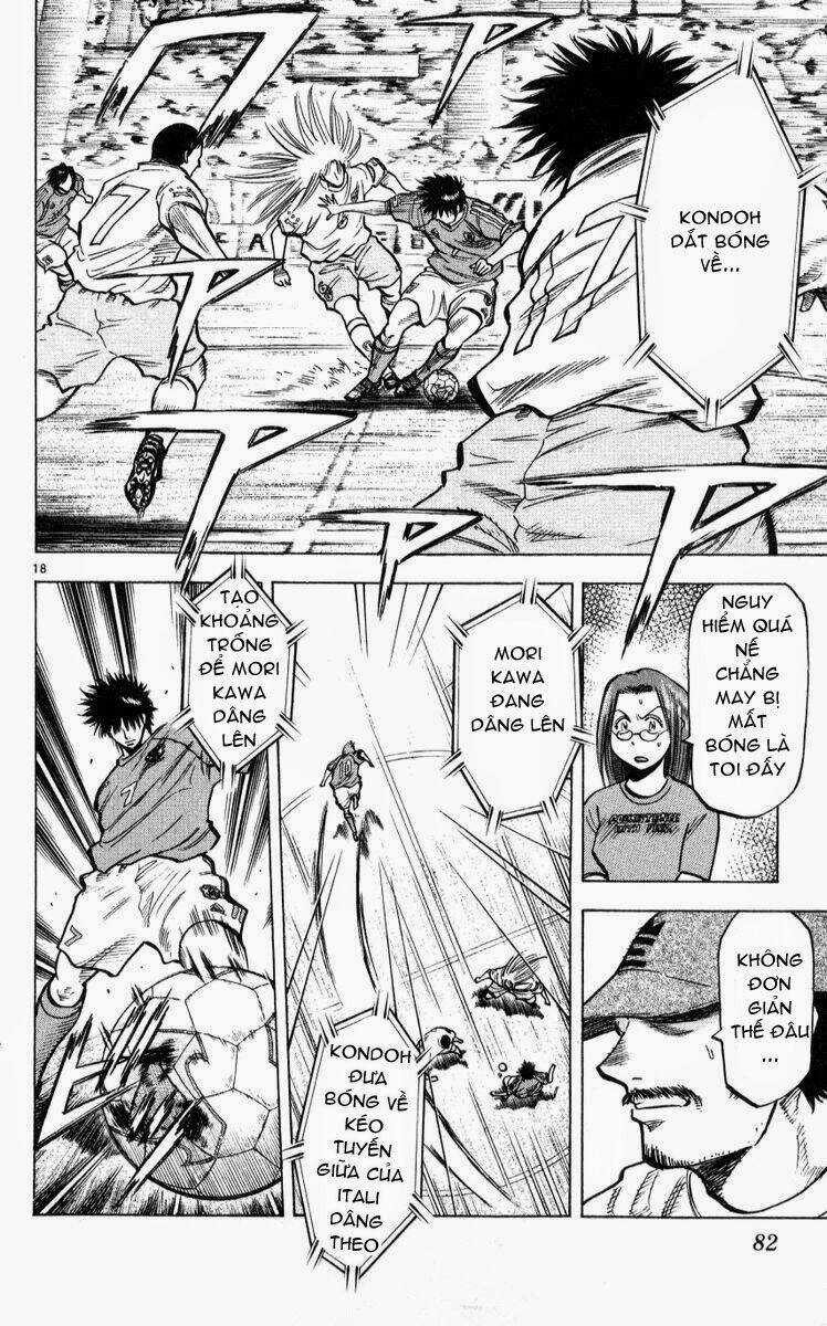 Vũ điệu trên sân cỏ - Fantasista Chapter 218 trang 17