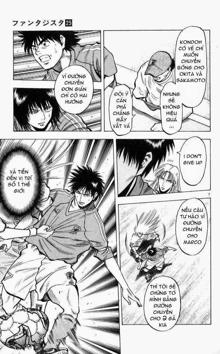 Vũ điệu trên sân cỏ - Fantasista Chapter 218 trang 6