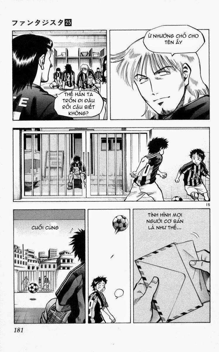 Vũ điệu trên sân cỏ - Fantasista Chapter 222 trang 14