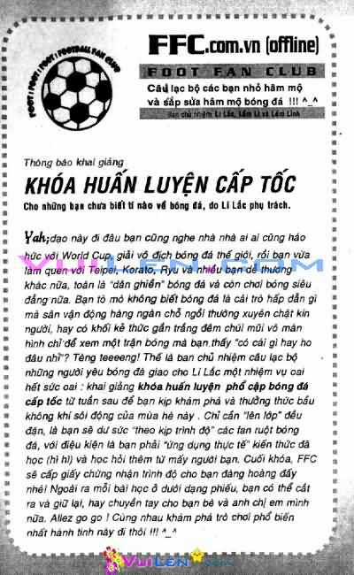 Vũ điệu trên sân cỏ - Fantasista Chapter 3 trang 178