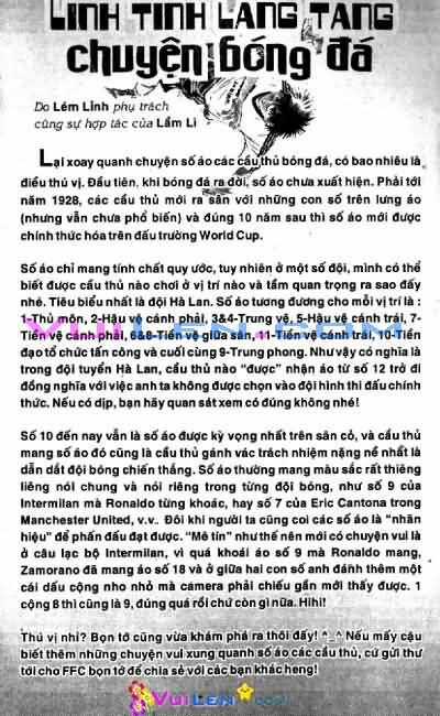 Vũ điệu trên sân cỏ - Fantasista Chapter 3 trang 179