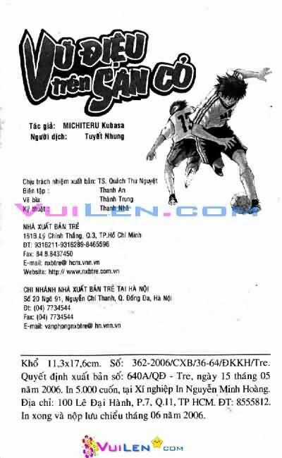 Vũ điệu trên sân cỏ - Fantasista Chapter 3 trang 182