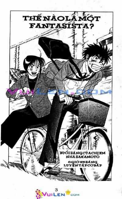 Vũ điệu trên sân cỏ - Fantasista Chapter 3 trang 2