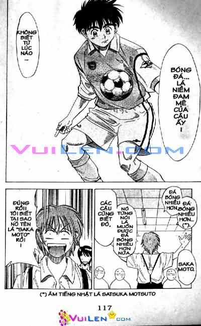 Vũ điệu trên sân cỏ - Fantasista Chapter 4 trang 117