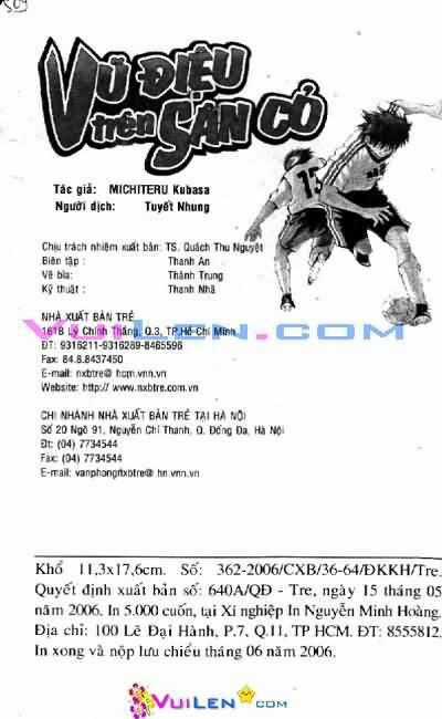 Vũ điệu trên sân cỏ - Fantasista Chapter 4 trang 192