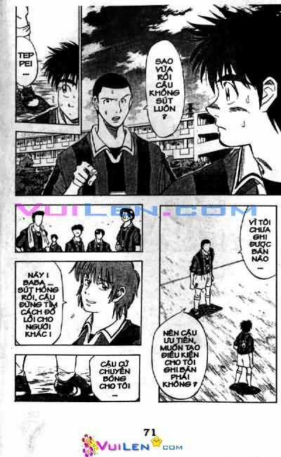 Vũ điệu trên sân cỏ - Fantasista Chapter 4 trang 71