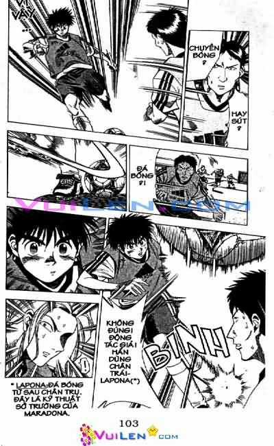 Vũ điệu trên sân cỏ - Fantasista Chapter 5 trang 103