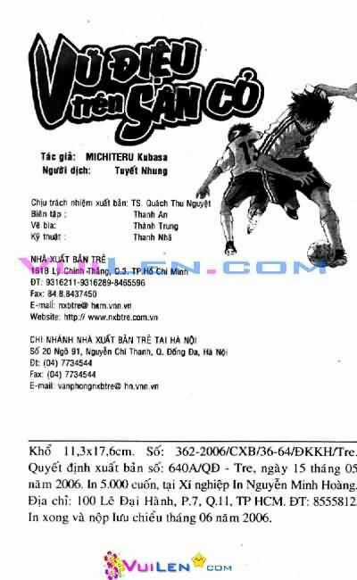 Vũ điệu trên sân cỏ - Fantasista Chapter 5 trang 184