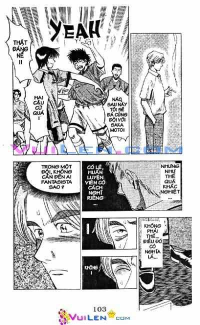 Vũ điệu trên sân cỏ - Fantasista Chapter 6 trang 104