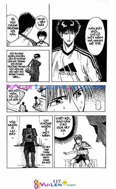 Vũ điệu trên sân cỏ - Fantasista Chapter 6 trang 118