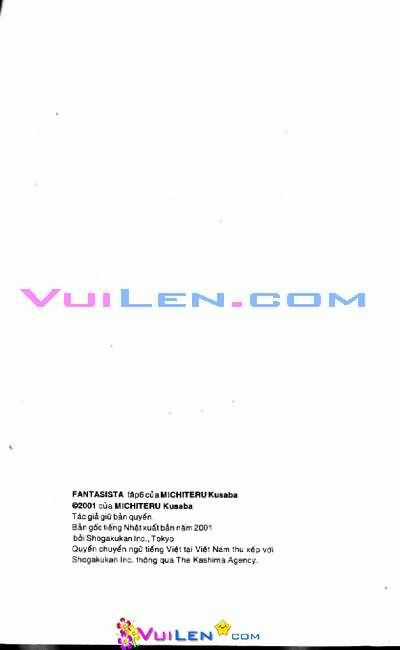 Vũ điệu trên sân cỏ - Fantasista Chapter 6 trang 2