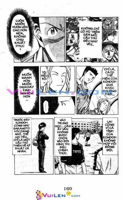 Vũ điệu trên sân cỏ - Fantasista Chapter 7 trang 161