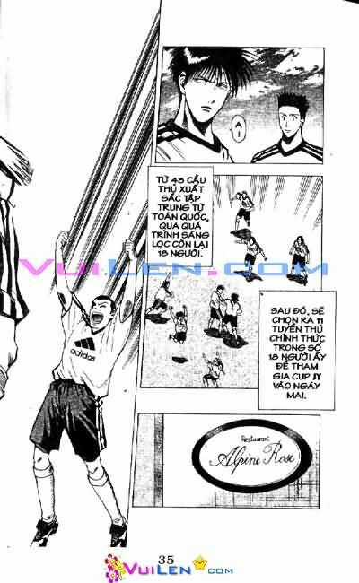 Vũ điệu trên sân cỏ - Fantasista Chapter 7 trang 35