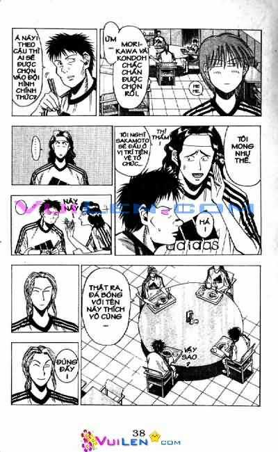 Vũ điệu trên sân cỏ - Fantasista Chapter 7 trang 38