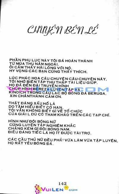 Vũ điệu trên sân cỏ - Fantasista Chapter 8 trang 143