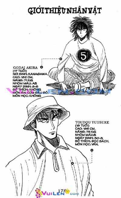 Vũ điệu trên sân cỏ - Fantasista Chapter 8 trang 179