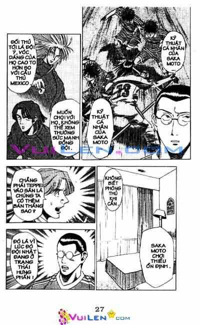 Vũ điệu trên sân cỏ - Fantasista Chapter 9 trang 27