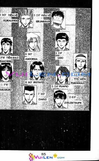 Vũ điệu trên sân cỏ - Fantasista Chapter 9 trang 87