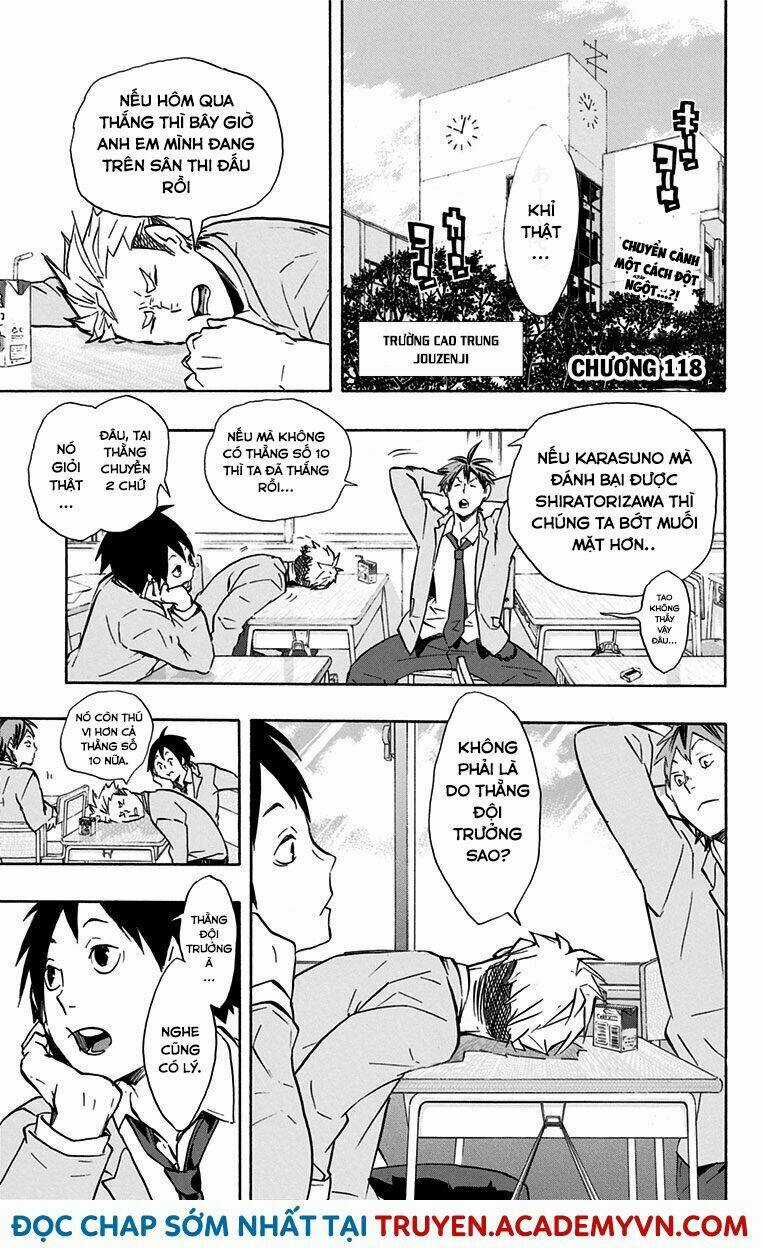 Vua Bóng Chuyền Chapter 118 trang 1