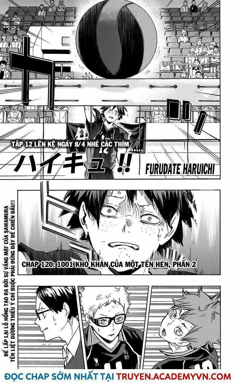 Vua Bóng Chuyền Chapter 120 trang 1