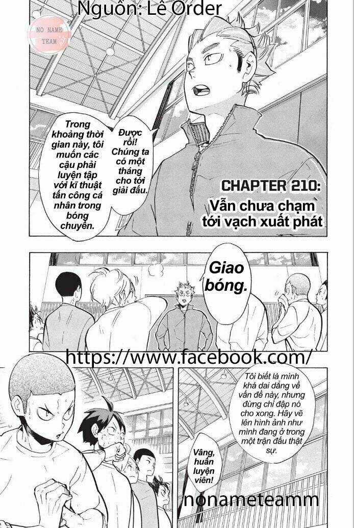 Vua Bóng Chuyền Chapter 210 trang 1