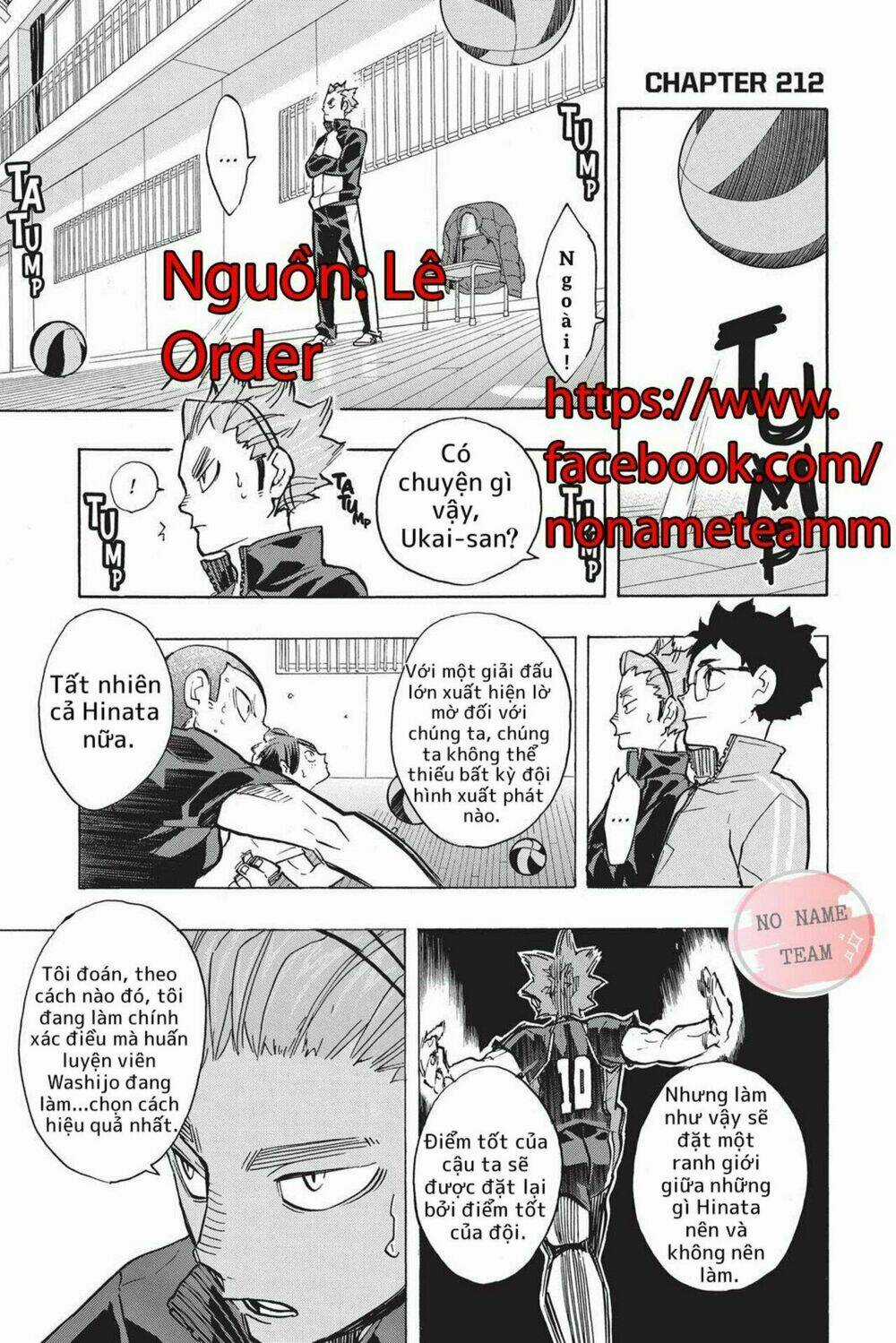 Vua Bóng Chuyền Chapter 212 trang 1