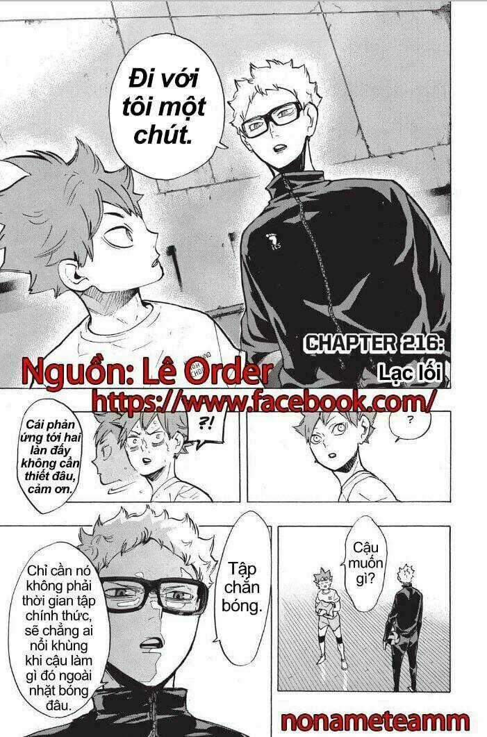Vua Bóng Chuyền Chapter 216 trang 1