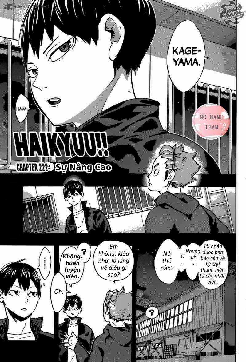 Vua Bóng Chuyền Chapter 222 trang 1
