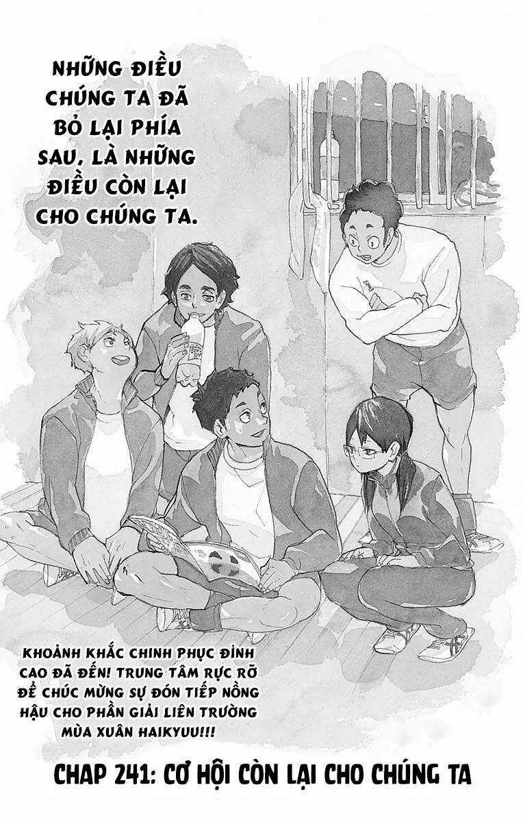 Vua Bóng Chuyền Chapter 241 trang 0