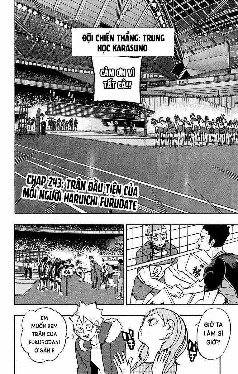Vua Bóng Chuyền Chapter 243 trang 1