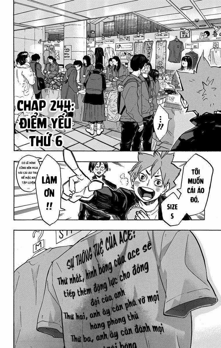 Vua Bóng Chuyền Chapter 244 trang 1