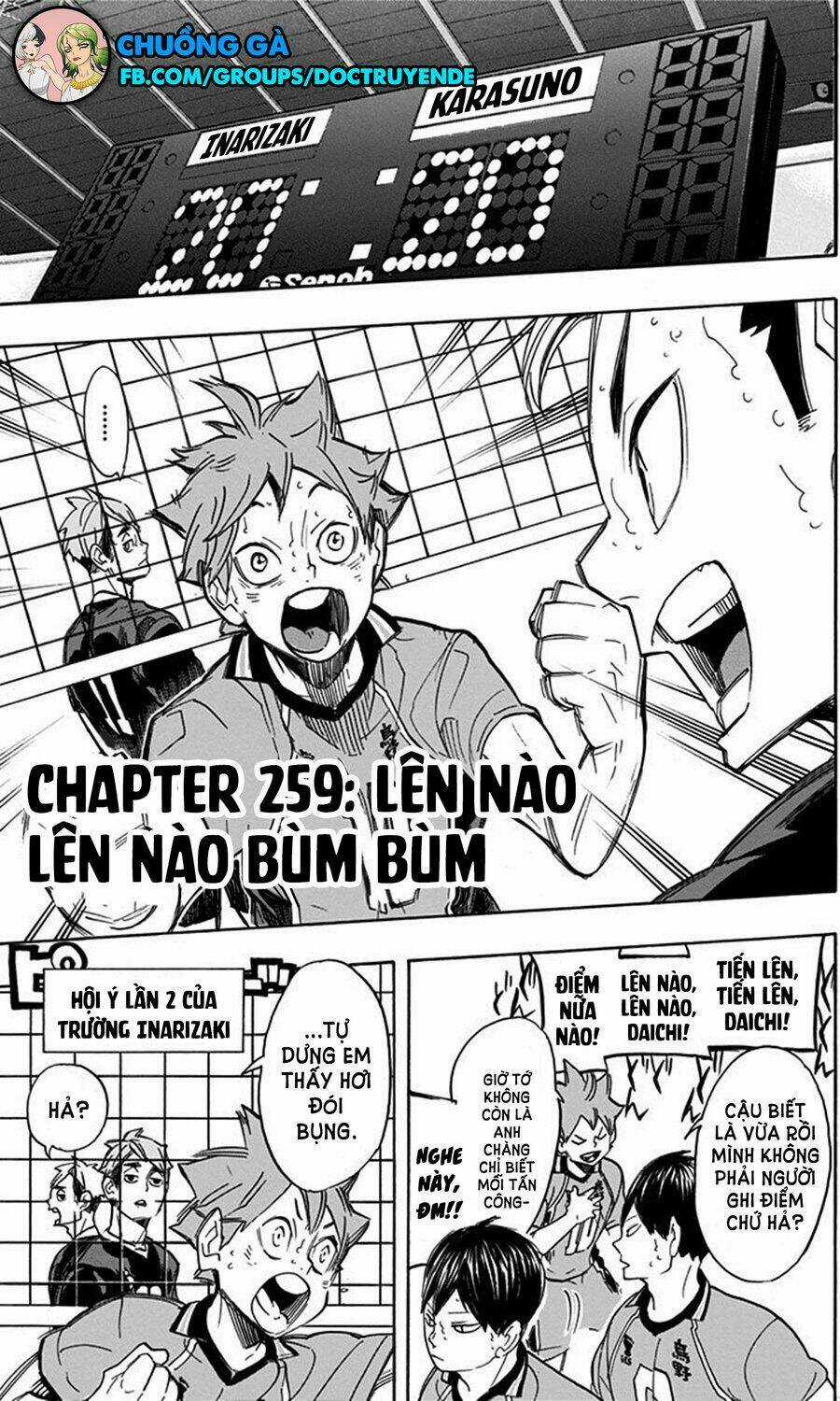Vua Bóng Chuyền Chapter 259 trang 0