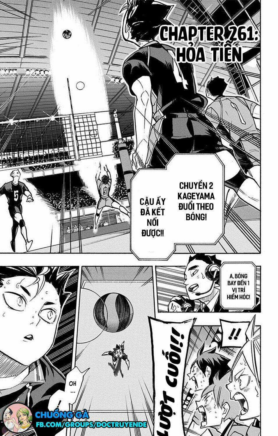 Vua Bóng Chuyền Chapter 261 trang 0