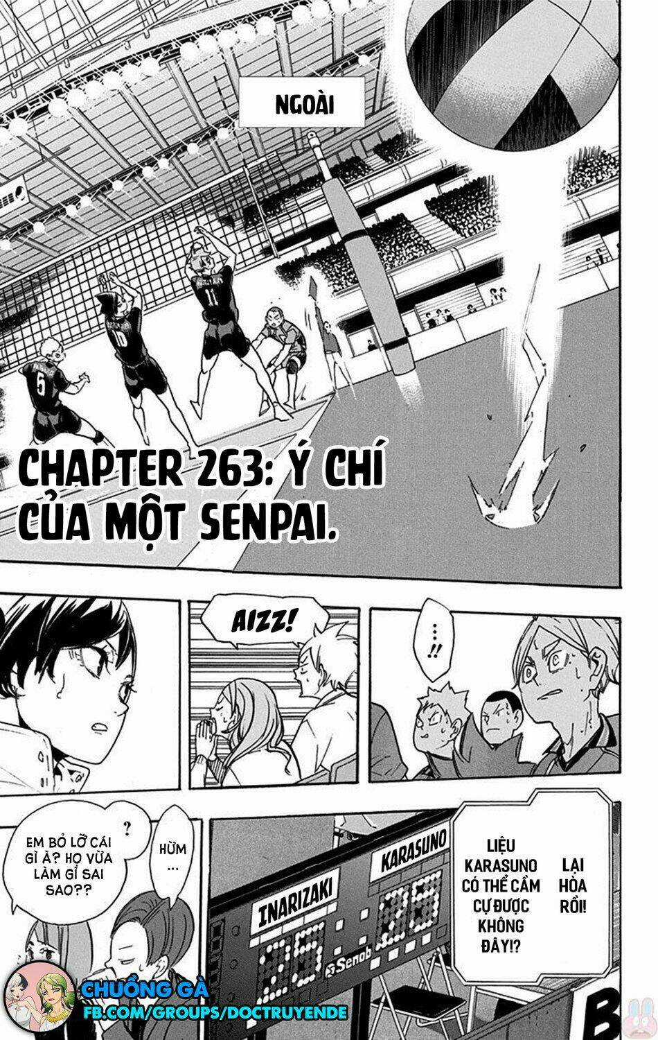 Vua Bóng Chuyền Chapter 263 trang 0