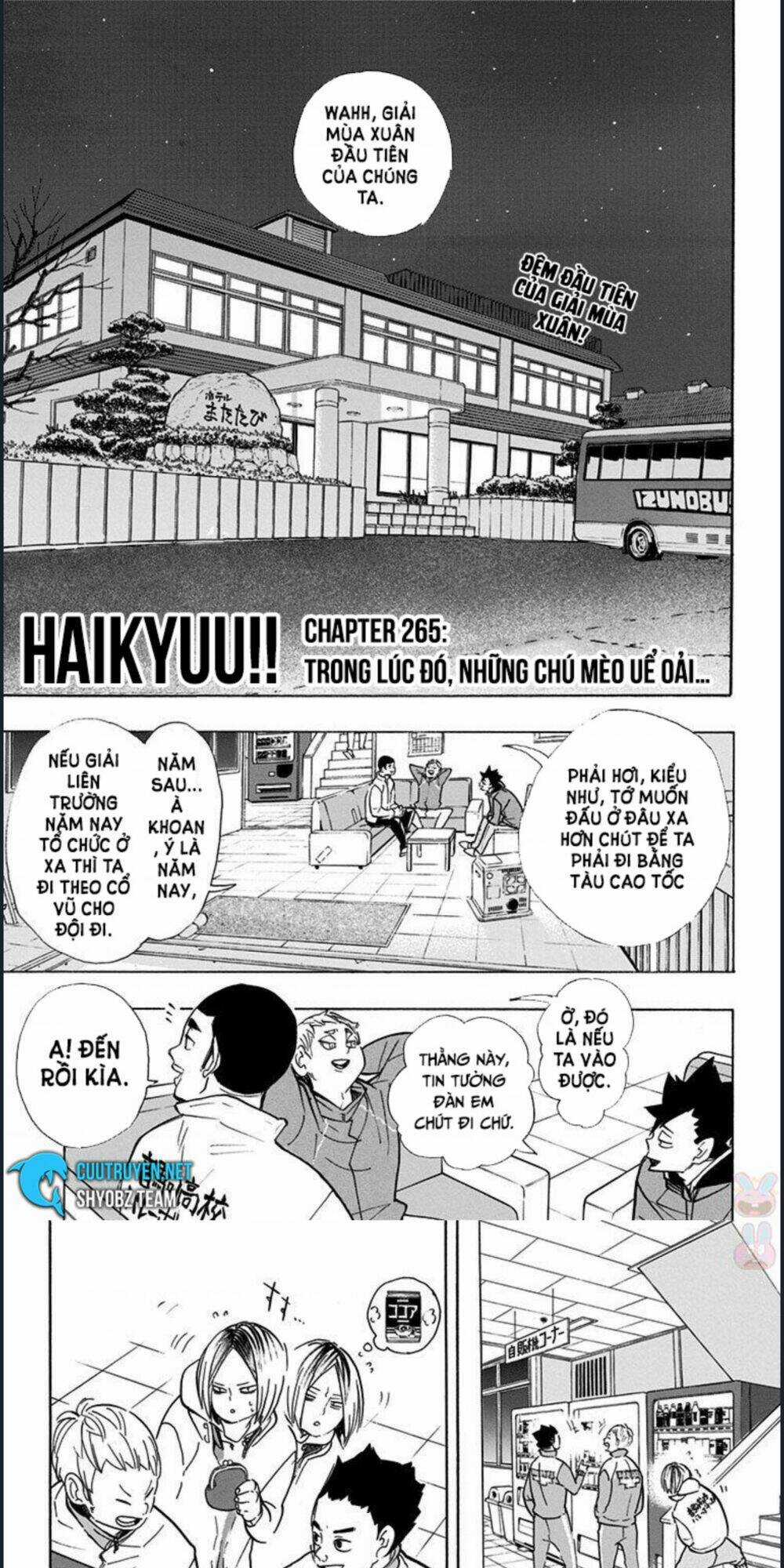Vua Bóng Chuyền Chapter 265 trang 0