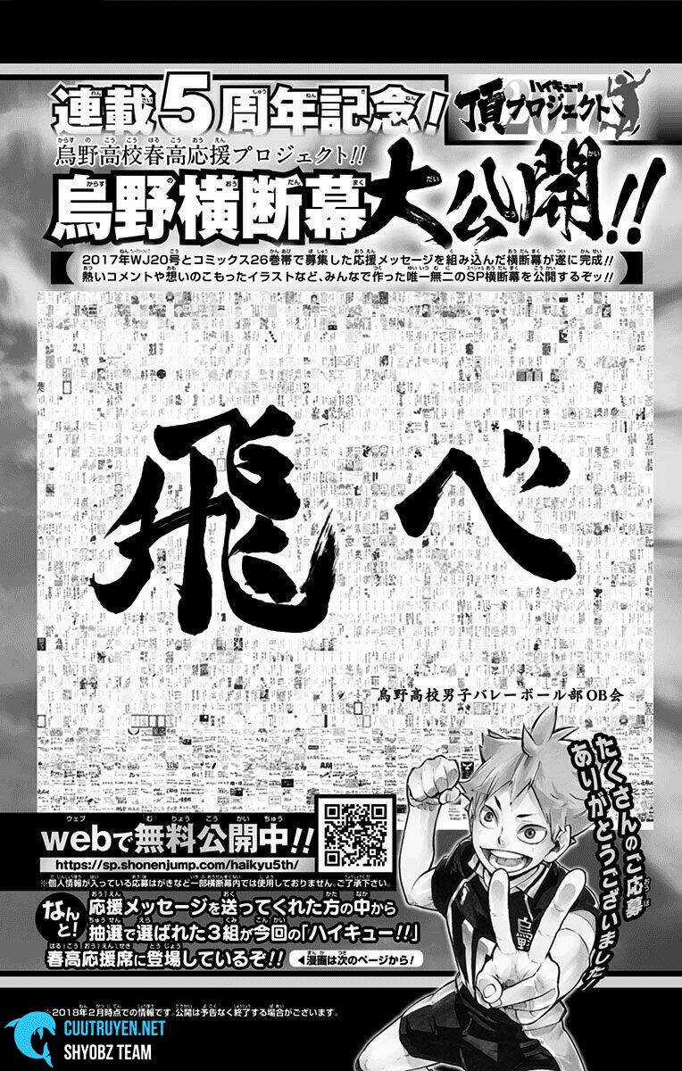 Vua Bóng Chuyền Chapter 266 trang 1
