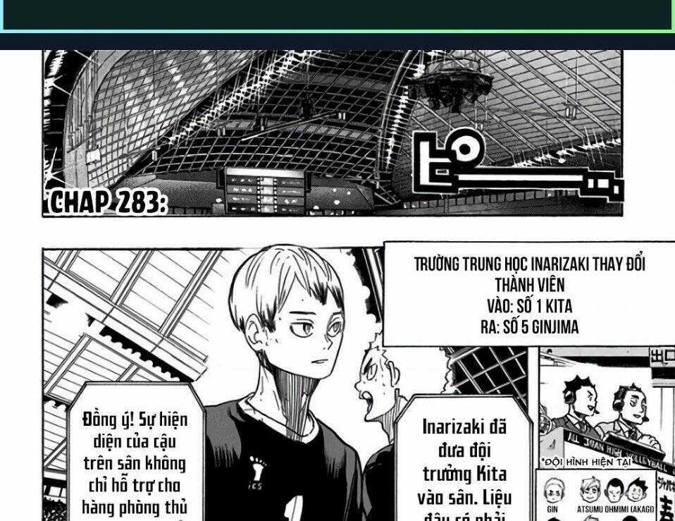 Vua Bóng Chuyền Chapter 283 trang 1