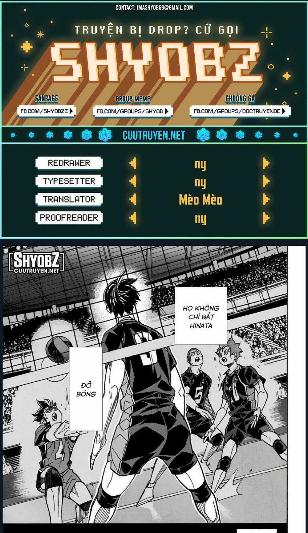 Vua Bóng Chuyền Chapter 314 trang 0