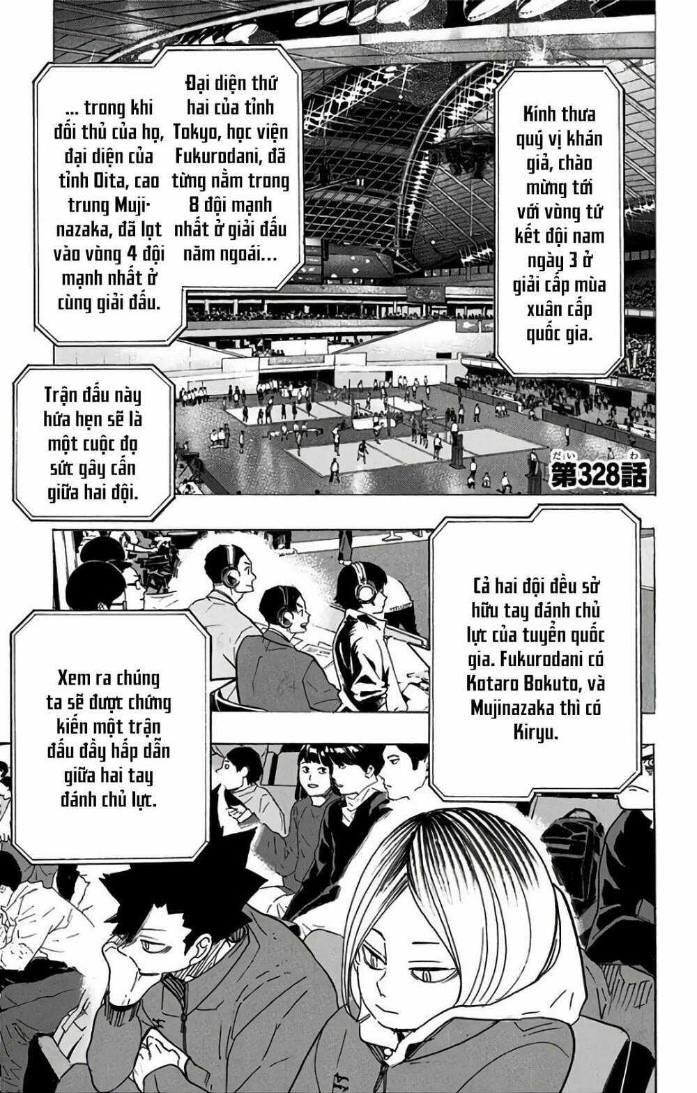 Vua Bóng Chuyền Chapter 328 trang 1