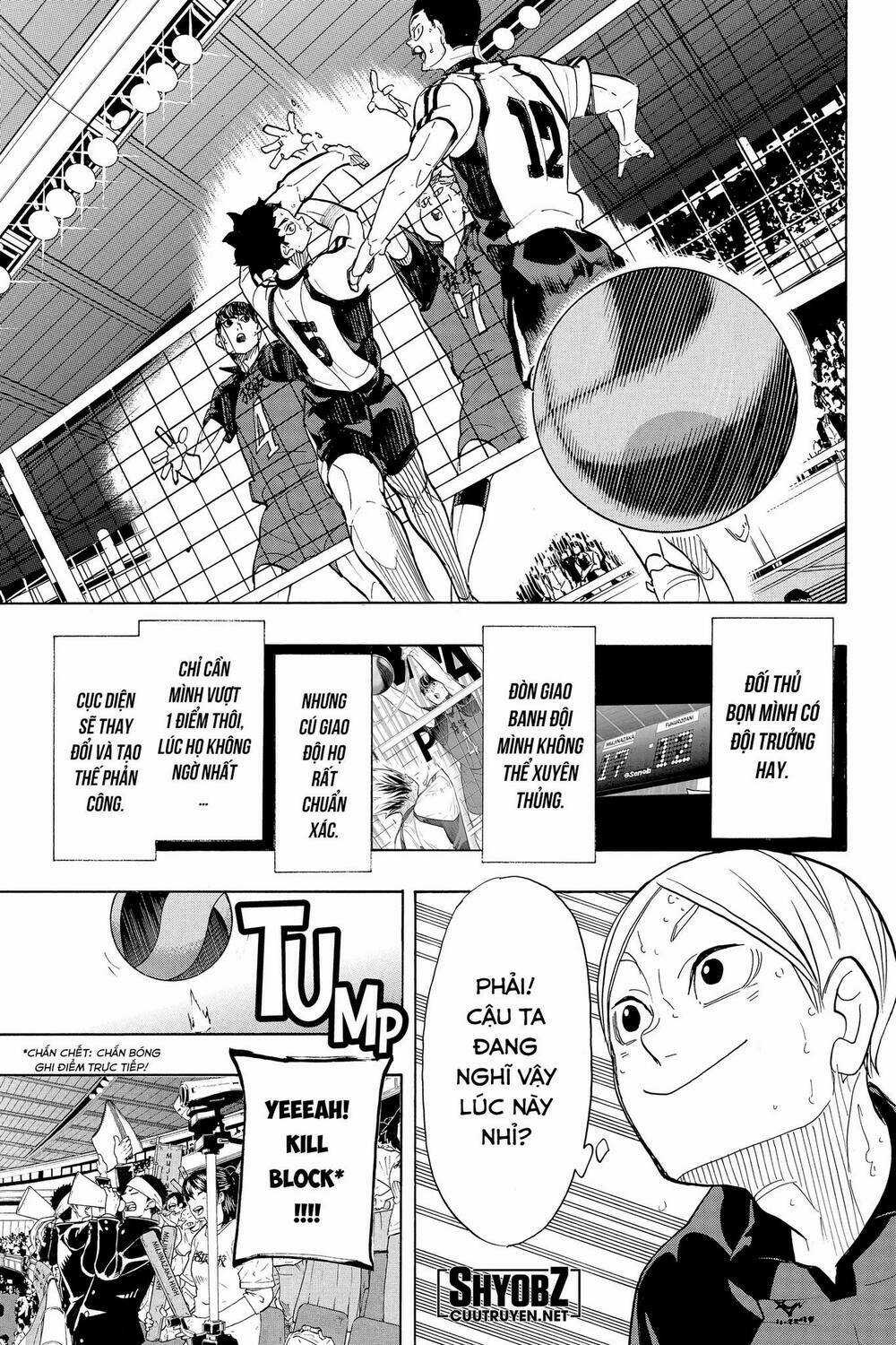 Vua Bóng Chuyền Chapter 331 trang 9
