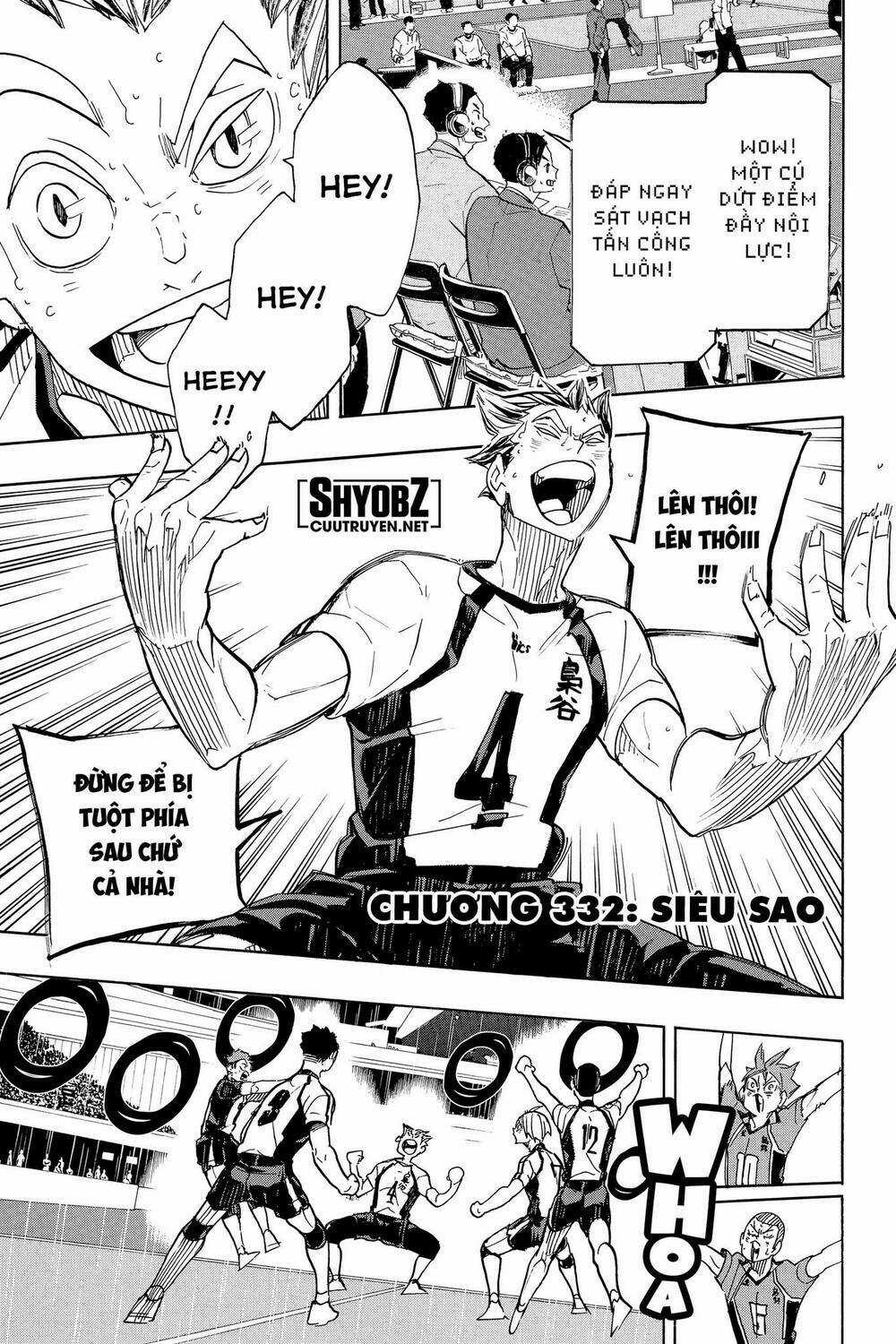 Vua Bóng Chuyền Chapter 332 trang 1